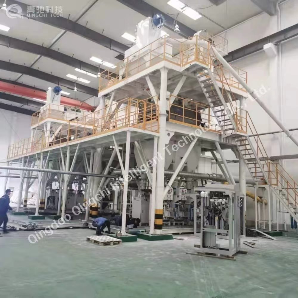 dry mix mortar production line