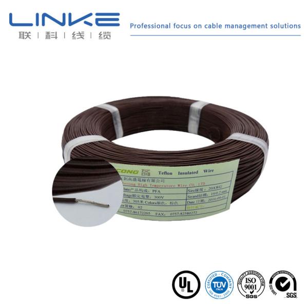 10-30AWG Tinned Copper Wire Core FEP Insulation UL1330 Power Wire Electric Cable for High-Temperature Applications