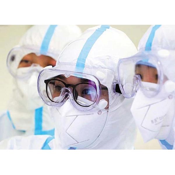 Absorbing 99% UV Surgery Safety Glasses Chemical Resistant Enclosed Labor