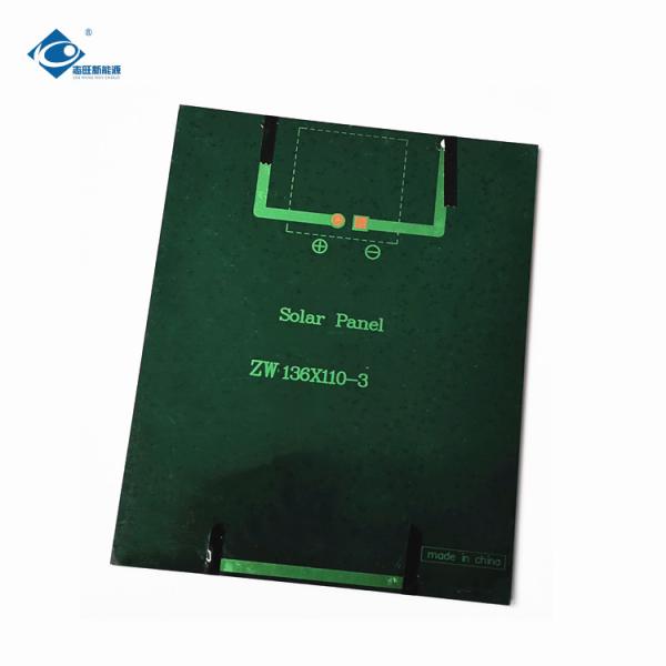 O módulo solar de pouco peso 2W do carregador de bateria ZW-136110-18V do lítio picovolt personalizou os painéis solares 18V da cola Epoxy