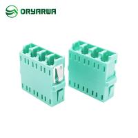 Adaptador/acoplador/conector/adaptador de la fibra óptica de APC SM LC del patio de 4 corazones