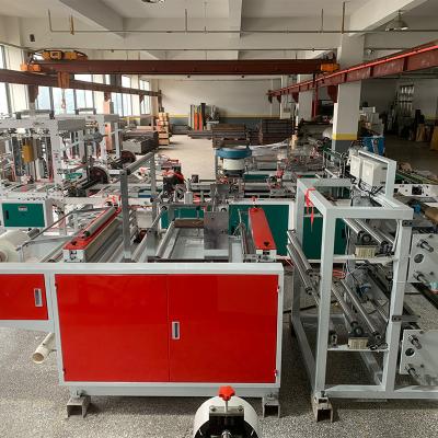 Double Layer Rolling Flat And T - Shirt Bag Machine 220V Degradable