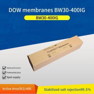 NSF Algeria BW30-400IG Reverse Osmosis Membrane , OEM Dow Filter Membrane