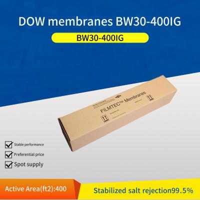 NSF Algeria BW30-400IG Reverse Osmosis Membrane , OEM Dow Filter Membrane