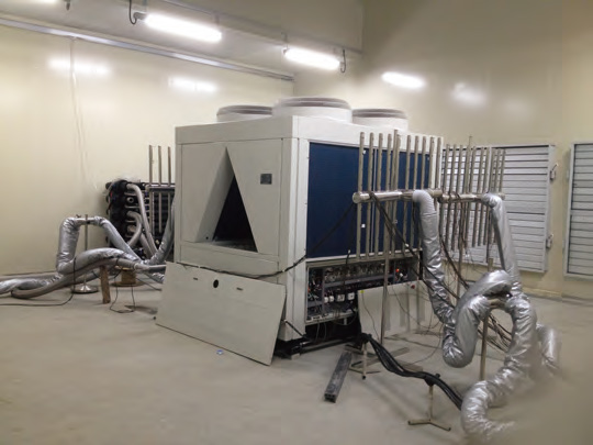 Commercial Heat Pump Performance Testing Laboratory