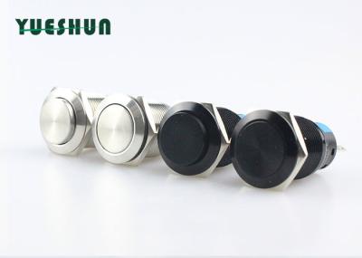 19mm que travam o interruptor de alimentação 1NO 1NC 5 Pin Silver Alloy Terminal Material da tecla