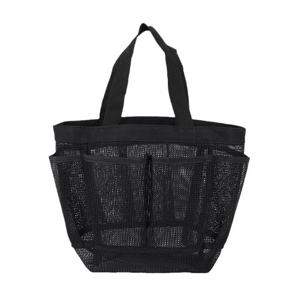 Tote Mesh Makeup Travel Storage Wash Bag Large Capacity Portable Multi-Pocket Beach Bag Swimming Bag