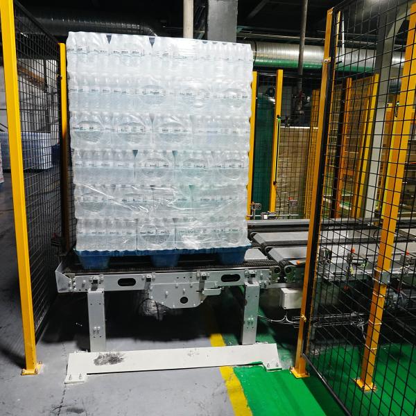 Système de palettisation automatique pour les bouteilles d'eau OEM