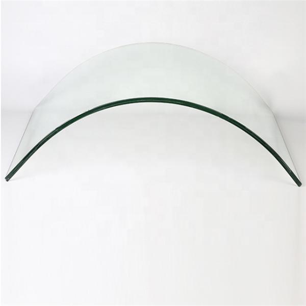 Curtain Walls Clear Tempered Glass Curved Bent Laminating Toughened Low Iron Glass for Office Building