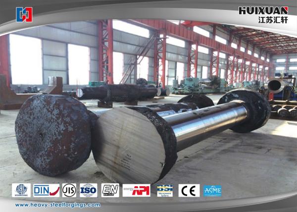 Eixo industrial do cano principal da turbina da água do aço de forjamento do rotor de turbina do vapor
