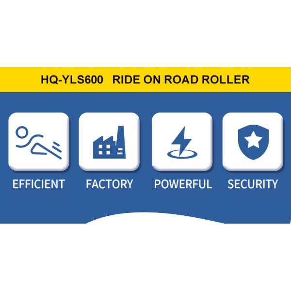 Máquina compactadora de rodillos de asfalto de 500 kg para caminar detrás de tambores dobles