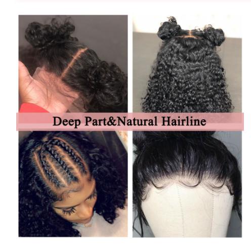 13X6 Hair Lace Front Bob Wigs Cap Average Size With Adjustable Straps