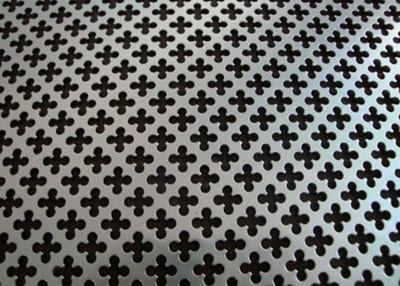 4mm Thickness Perforated Metal Mesh 40% Filter Rating Acid - Resisting