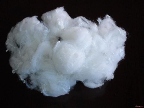 polyester staple fiber 1.4dx38mm semi dull optical white solid fiber for spinning