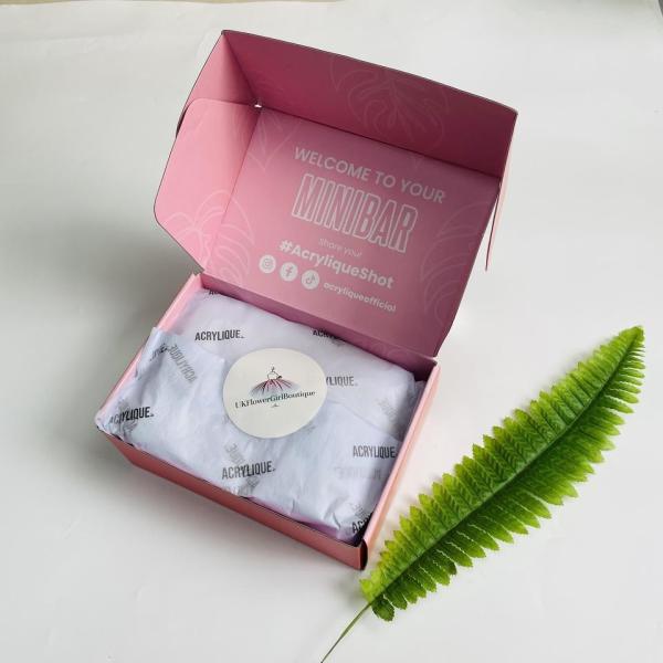 Personalised Paper Tone Box Cardboard Custom Logo Packaging Cosmetics Clothing Shoe Candy Candle Gift Box Corrugate