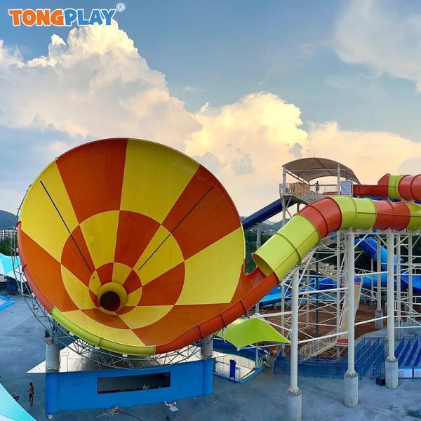 Commercial Use High Capacity Water Slide with 500kg Max Capacity and 12-month Warranty for Aqua Parks