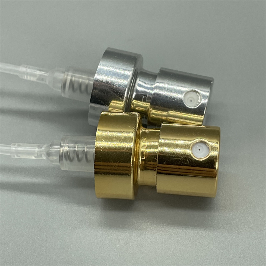 Perfume Atomizer Aluminium Cosmetic Crimp Pump Sprayer Fine Mist Sprays Pump