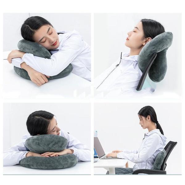 Comfortable Nap Customized Office Support Cervical Memory Foam Pillow with 1kg Weight