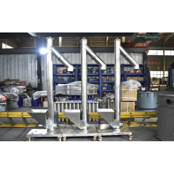 Convector espiral de acero inoxidable tubular alimentador industrial vertical