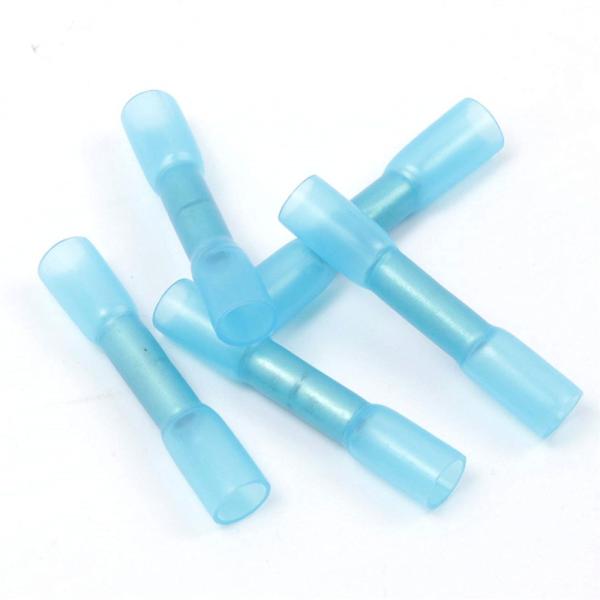 AWG 16 - 14 HDPE insulated wire connector , Heat Shrink Butt Connector Terminal Kit