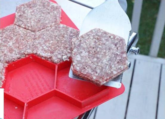 FBT121603 for wholesales 8 mess-free TPE patty mold used in refrigerator