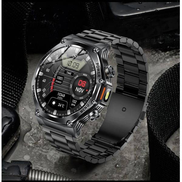 Eraysun Round AK82 Smart Watch for Big Screen 1.85