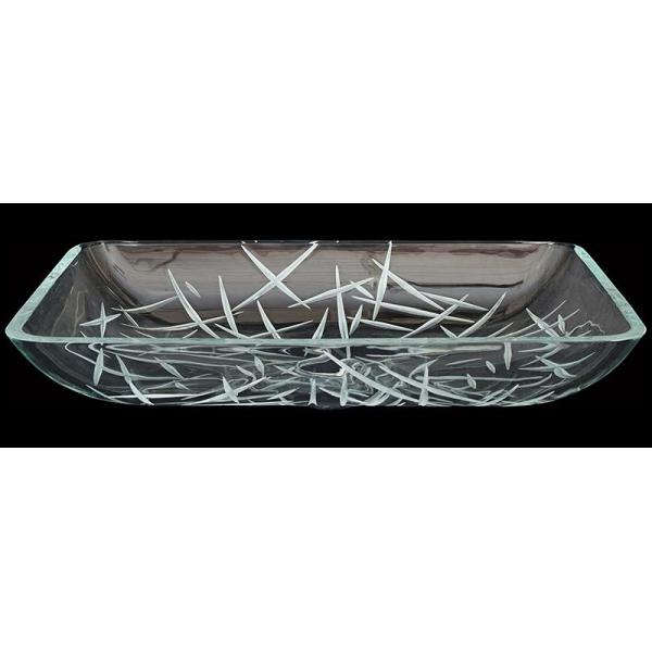 CNC гравируя ясность царапины тазов мытья Bathroom прямоугольную встречную верхнюю устойчивую супер