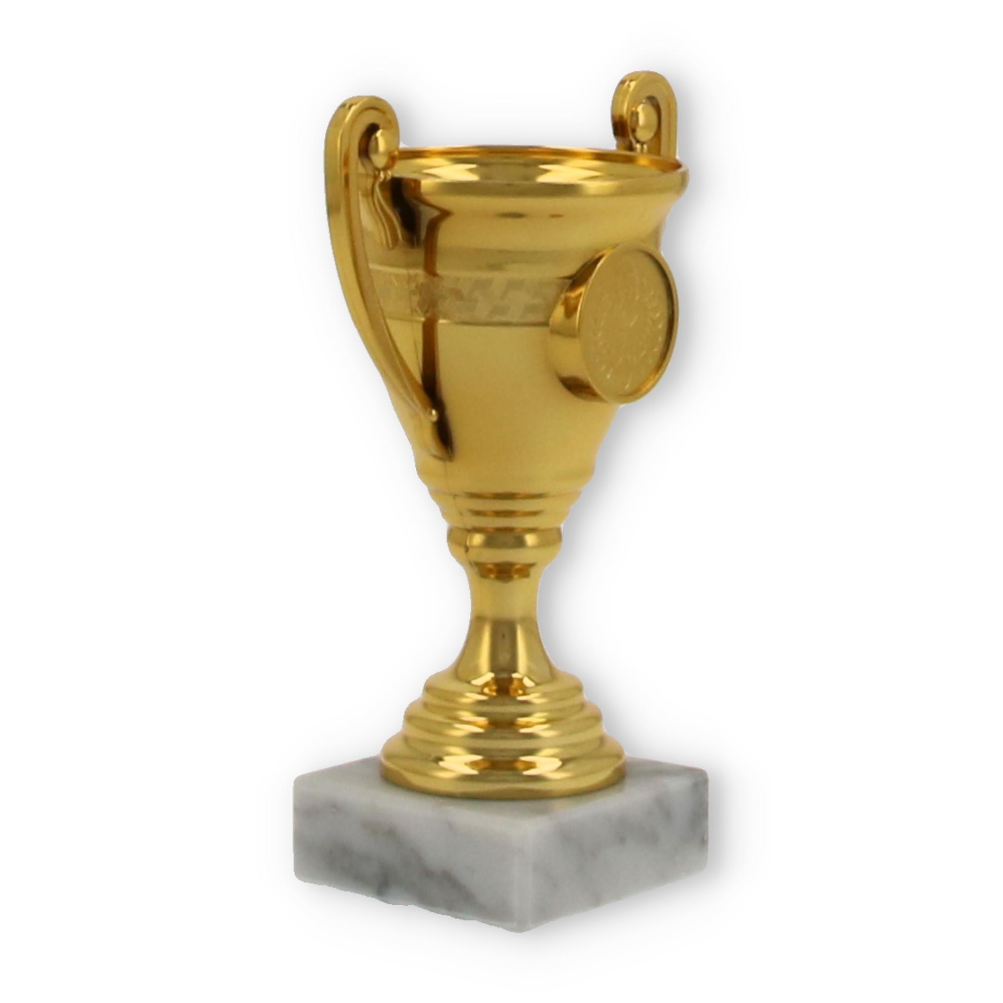 18 Inches Height Metal Trophy with Matte Finish and Marble Base for Cultural Awards and Community Recognition