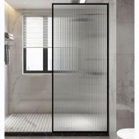 o banheiro de vidro moderado figurado arco-íris da tela de chuveiro de 8-10mm divide divisões dos compartimentos