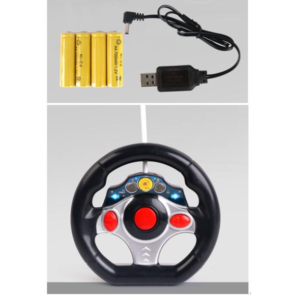 Non Toxic Children's Remote Control Toys Semi Trailer Truck with Extra 6 Cars