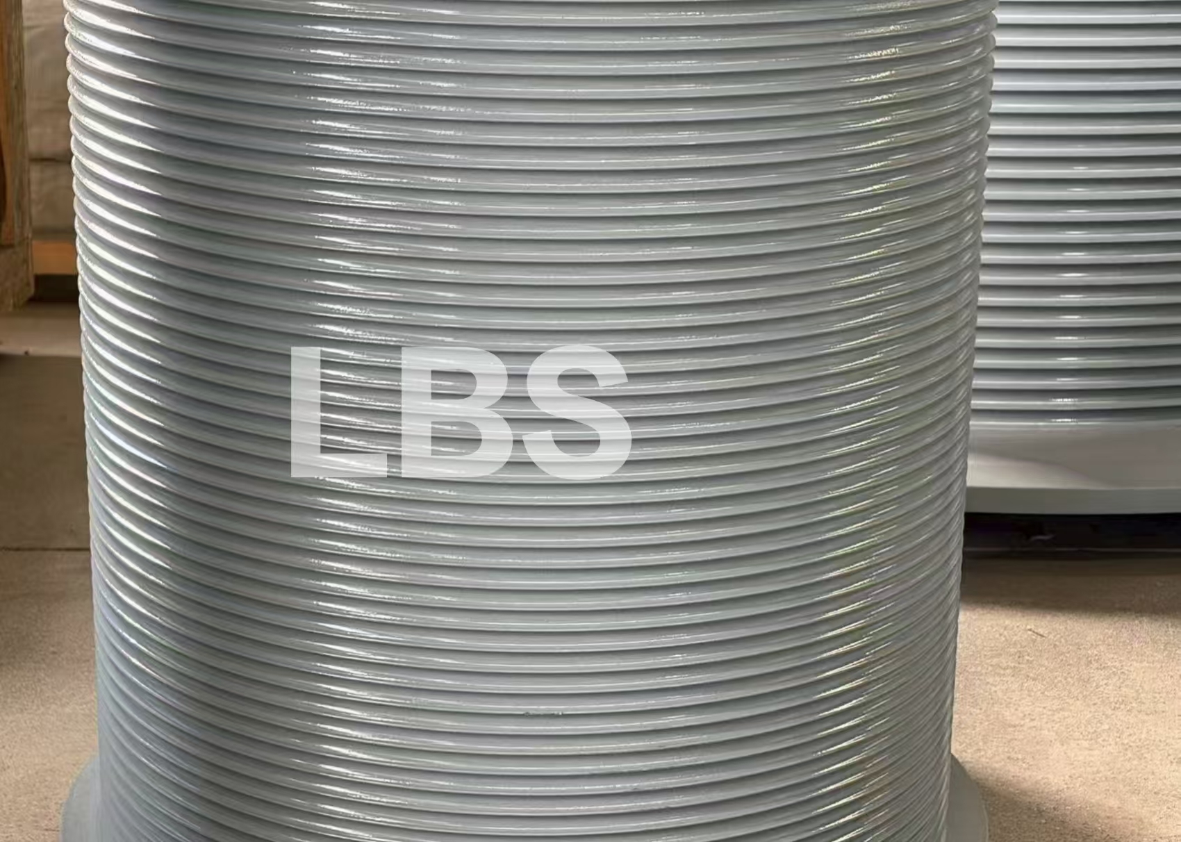 Single-section Luffing Drum Q355D Steel Rope Capacity 99m For Lifting