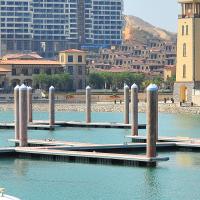 Pontoon flottant en alliage d'aluminium personnalisable