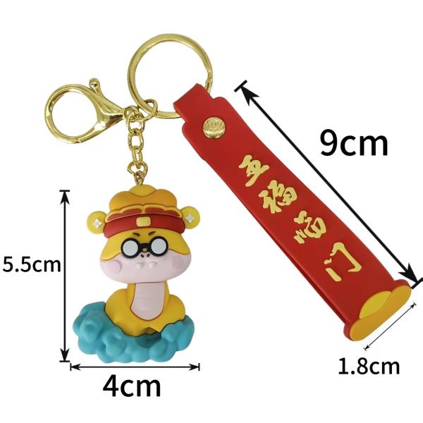 Customizable Cute Tiger Cloud Silicon Keychain PVC Soft Rubber  Keychain 2D/3D Design Bulk Wholesale for Gifts and Souvenirs