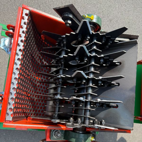Anti Rust Iron Grass Kneading Machine Straw Shredder With Triple Power Options