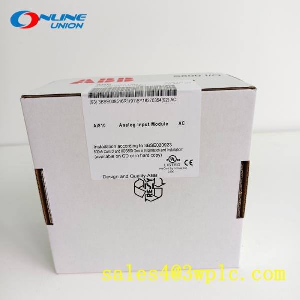 3BSE008516R1 ABB  AI810 Module de communication industrielle d'entrée analogique 8 canaux