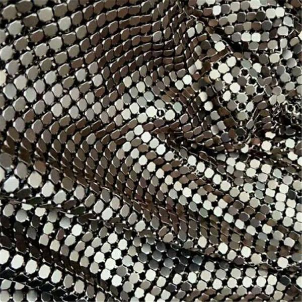 Shuolong Hotel Metal Sheet Cloth Decorative Steel Metal Sequin Cloth