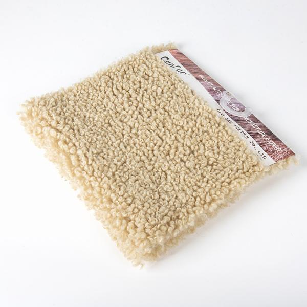 Padrão Plush Personalizar Impressão de cor sólida Tecido de Teddy falso para fabricação de casacos de inverno