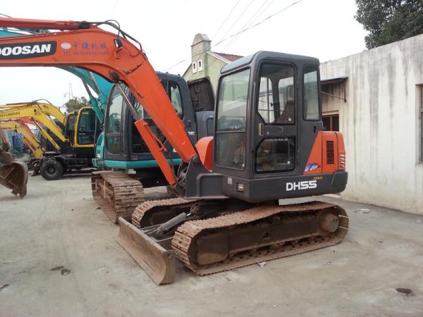 Used DOOSAN DH55 5.5 Ton Mini Excavator,Used Mini Excavator For Sale
