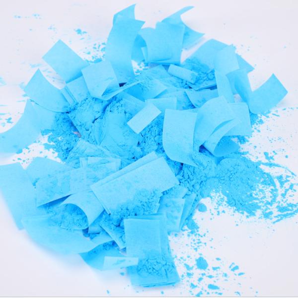 Rosa Azul Biodegradável Confeti de Casamento Poppers Poppers de Gênero