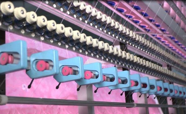 110 Inches Lock Stitch High Speed Quilting Machine For Making Bed Sheets