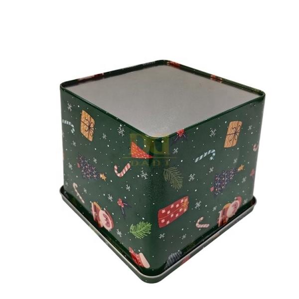 DADI Customizable Square Candy Tin Box OEM/ODM Square Tin Container 0.19mm-0.4mm