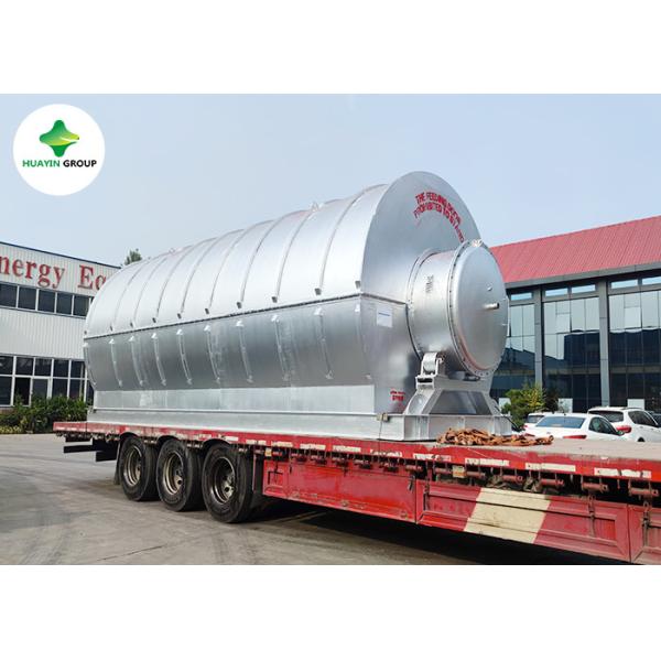10 Tons / Batch Pyrolysis Systems Plastic To Energy