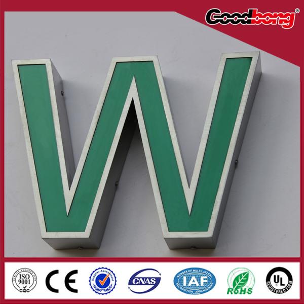 Vacuum  hotsale light high quality custom strong alphabet letter signs
