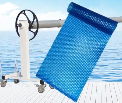 Portable Thermal PE Bubble Plastic Swimming Pool Covers Thickness 400um 500um 600um