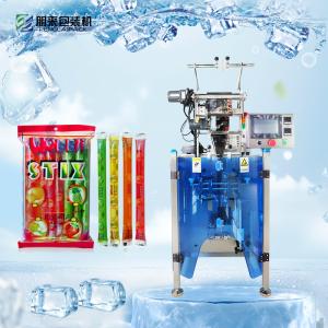 High Speed Automatic Tube Ice and Fruit Juice Stick Packing Machine, Stable Continuous Running, Easy Adjustment For Jelly Strip Ice Lolly Liquid Packaging Factory Direct