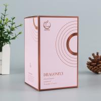 Custom Printed UV Coated Perfume Packaging Boxes White Cardboard Fragrance Boxes