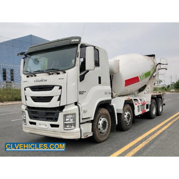 ISUZU GIGA 8X4 380hp 12CBM 12 Cubic Meters Concrete Mixer Truck Concrete Mixers Cement Mixer Concrete Mixing Truck