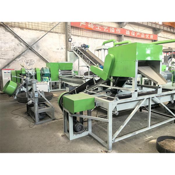 Rubber Powder Production Line for Big Tire Cutting Machine and Waste Tyre