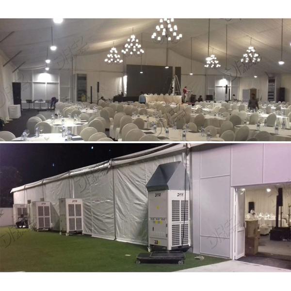 Setup By Sea Event Wedding Tent Air Conditioner With Danfoss Compressor