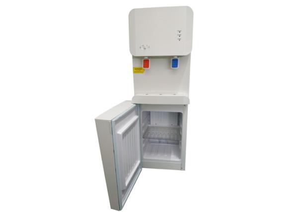 ABS Front Panel Domestic Top Load Water Cooler With Mini Fridge / Child Safety Lock